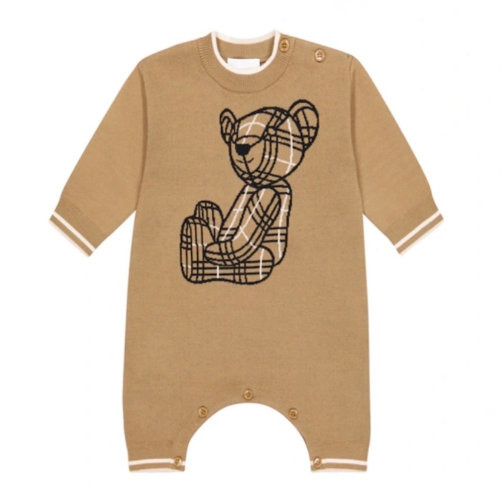 Burberry Baby Thomas Bear Infant Romper